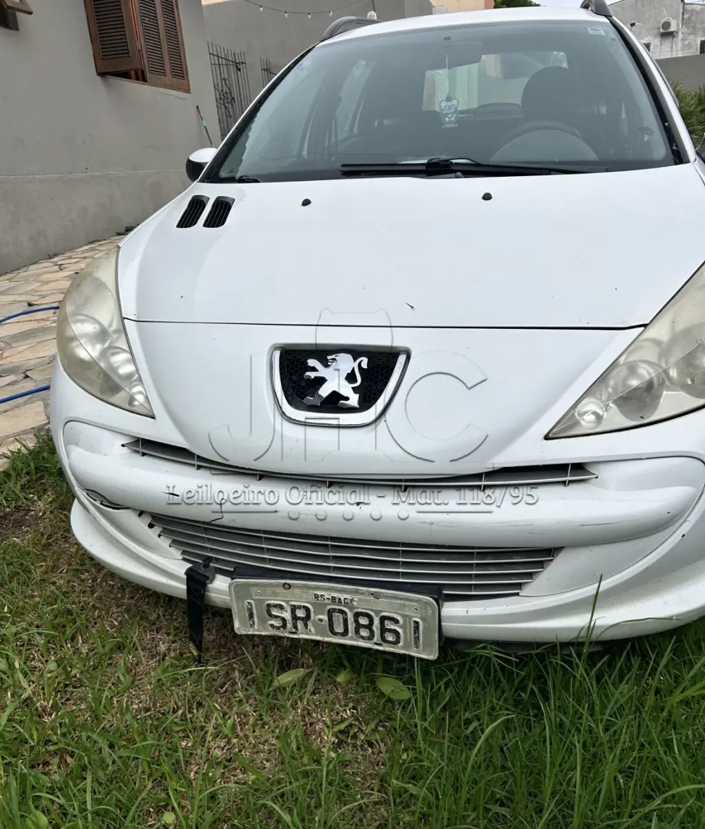 LOTE 001 - UM VEÍCULO PEUGEOT SW XR - PLACA ISA-0861 - 2011/2012