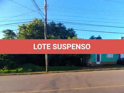 LOTE  - SUSPENSO - UM PRÉDIO DE ALVENARIA NA AVENIDA PADRE ABÍLIO SPONCHIADO