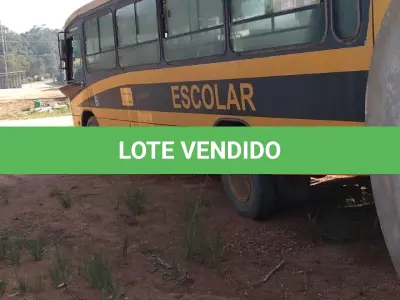 LOTE  - UM ÔNIBUS ESCOLAR VW 15.190, ANO 2012