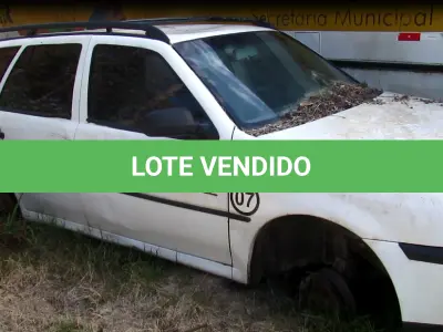 LOTE 012 - VW/PARATI 1.8 - 2001/2002