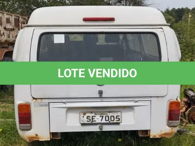 LOTE 002 - KOMBI LOTAÇÃO , PLACA ISE - 7005 - SUCATA