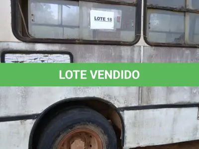 LOTE 018 - ÔNIBUS MERCEDES BENZ OF 1620 - 1996