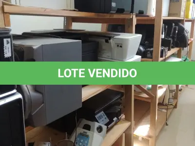 LOTE 014 - MILHARES DE UTENSÍLIOS DIVERSOS, DENTRE ELES: COMPUTADORES, TABLETS, AR CONDICIONADOS, MATERIAIS DE ESCRITÓRIOS, ELETRÔNICOS EM GERAL, MATERIAIS HOSPITALARES, EXTINTORES, UTENSÍLIOS, MAQUINÁRIOS E FERRAMENTAS PARA USO DOMÉSTICO E/OU EMPRESARIAL.