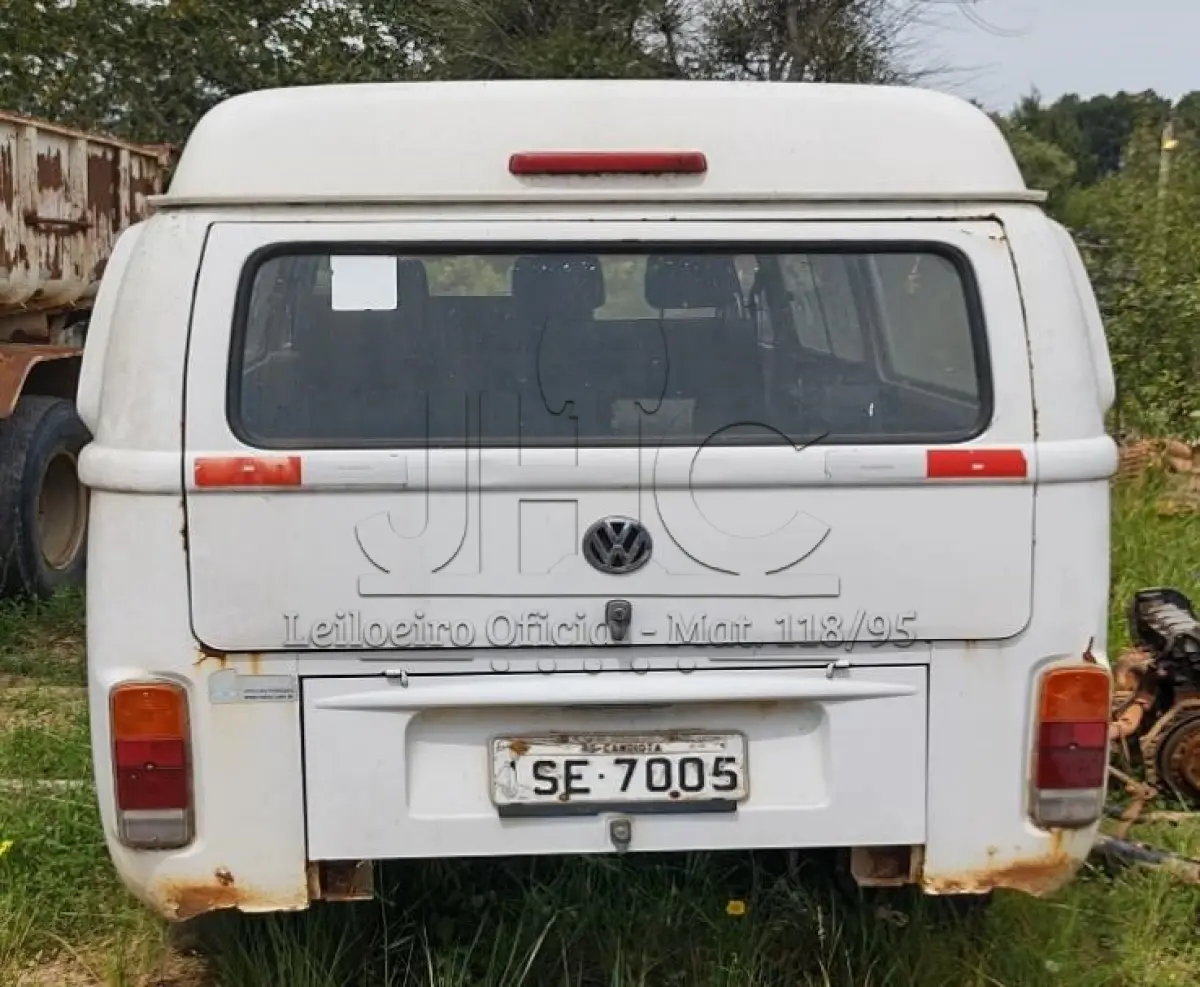 LOTE 002 - KOMBI LOTAÇÃO , PLACA ISE - 7005 - SUCATA