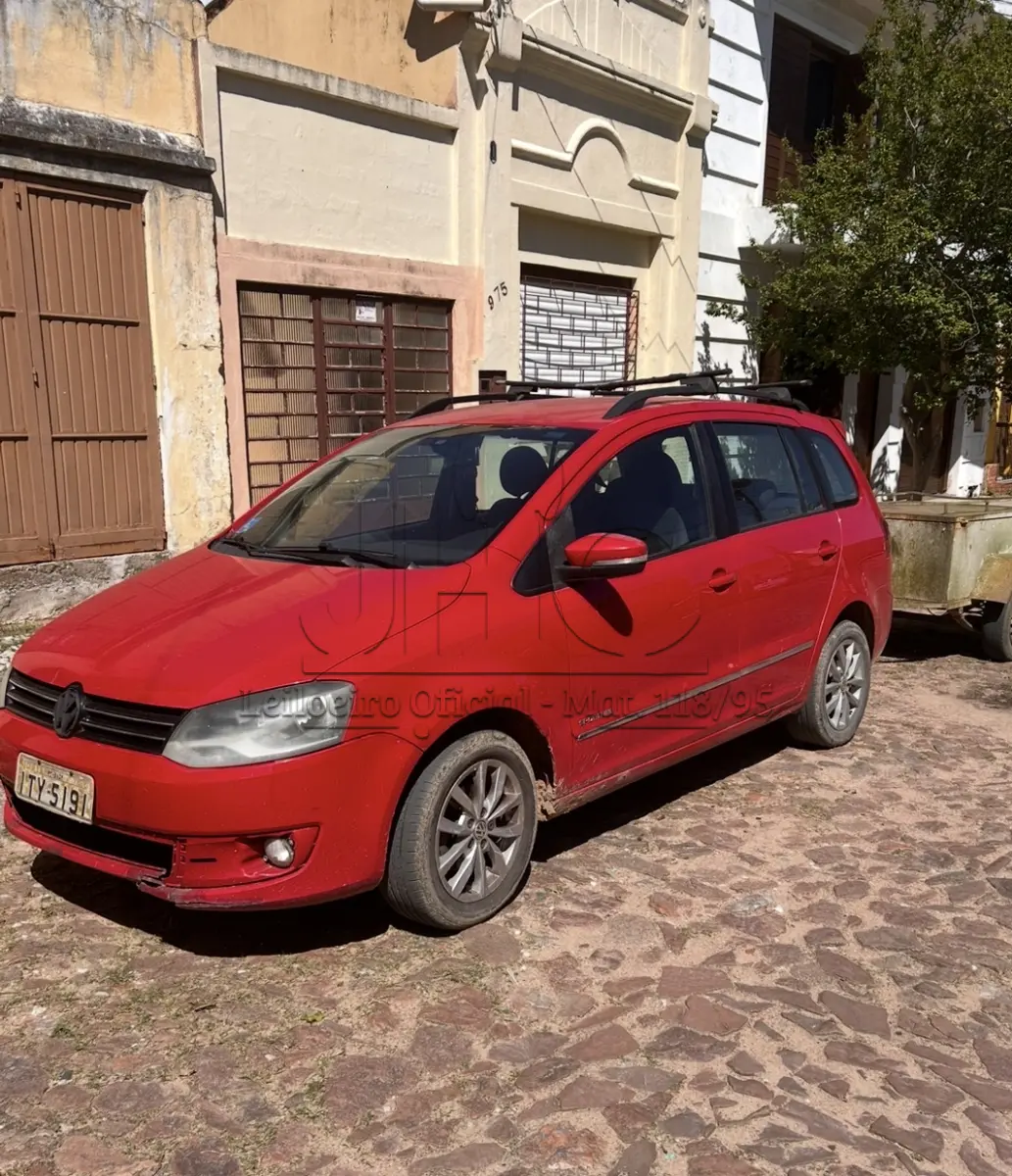 LOTE 001 - VW/SPACEFOX SPORT QII, PLACA ITY-5191, 2013