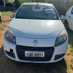 Renault Sandero 2013 Branco Flex Conservado