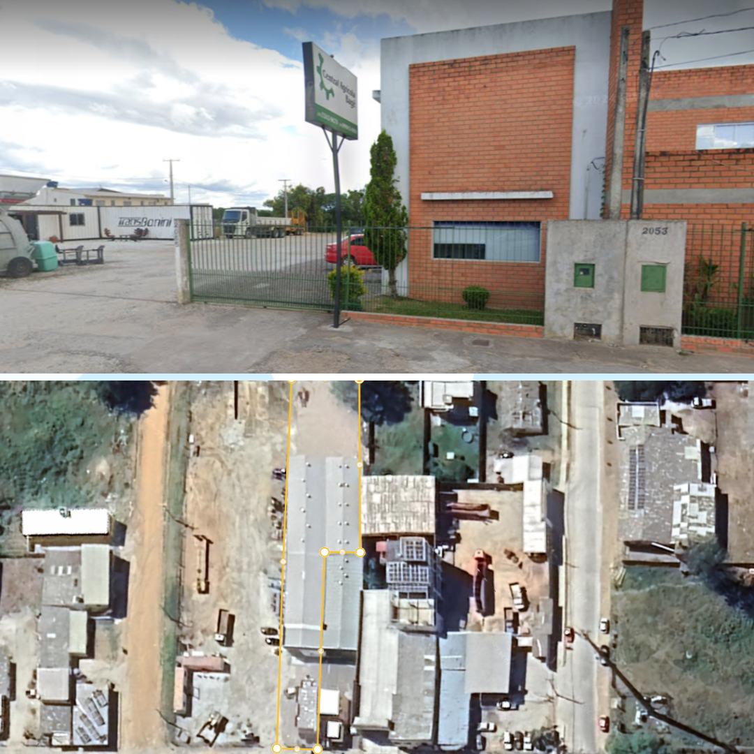 GRANDE PRÉDIO COMERCIAL COM FRENTE PARA AV. SANTA TECLA E RUA ODILON ALVARES - 1.500M²